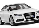 car hire Leeds - white Audi